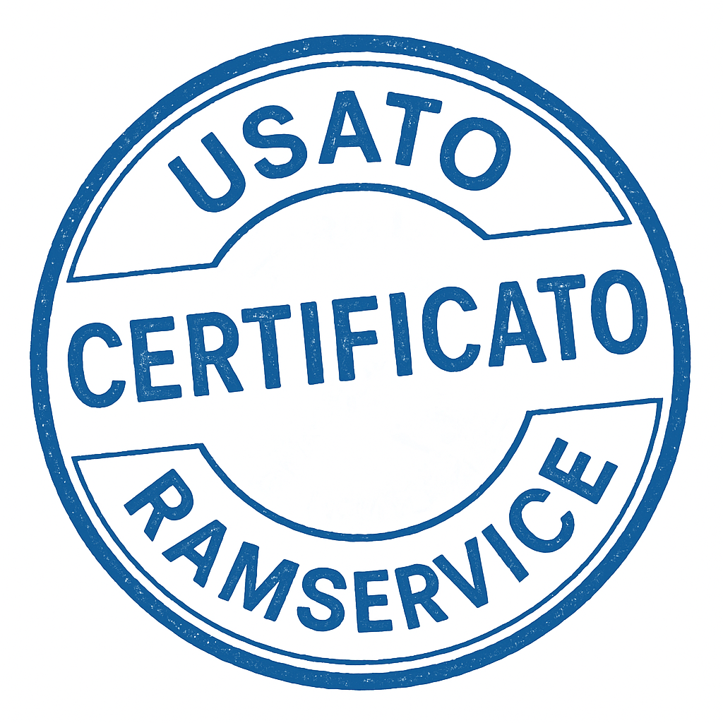 Usato Certificato RAMSERVICE